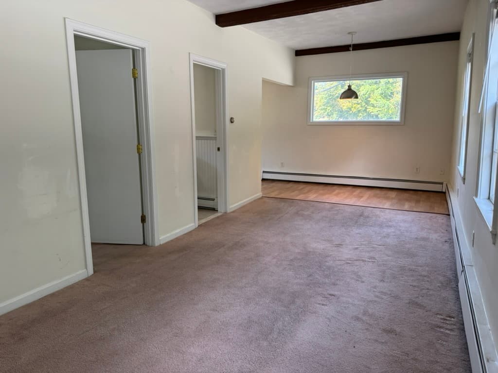 Living room dining area